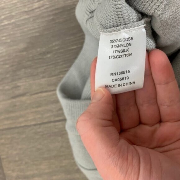 Anthropologie One Grey Day Venus Joggers Sweat Pants Gray Knit Size Small - Picture 11 of 16